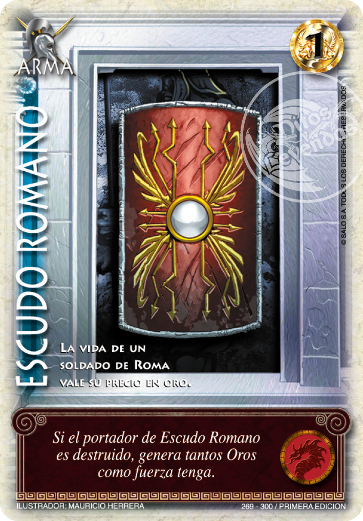 Escudo Romano, Leyendas - Devastation Store | Devastation Store