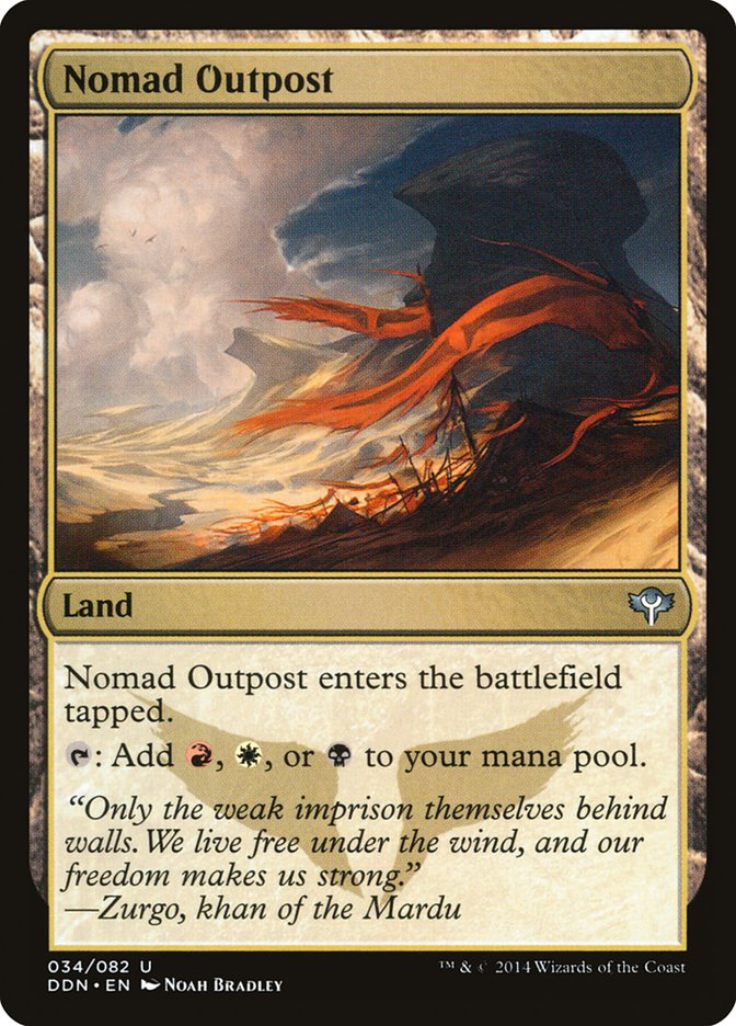Nomad Outpost [Duel Decks: Speed vs. Cunning] - Devastation Store | Devastation Store