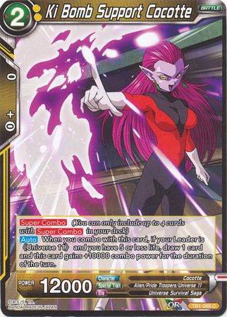 Ki Bomb Support Cocotte [TB1-088] | Devastation Store