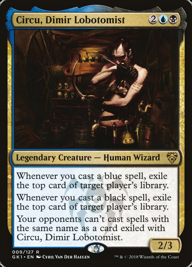 Circu, Dimir Lobotomist [Guilds of Ravnica Guild Kit] | Devastation Store
