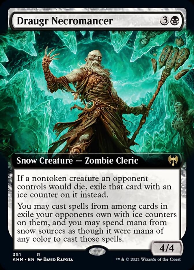 Draugr Necromancer (Extended Art) [Kaldheim] | Devastation Store