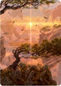 Windswept Heath Art Card [Zendikar Rising Art Series] | Devastation Store