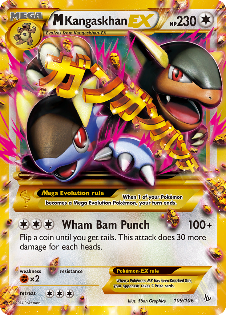 M Kangaskhan EX (109/106) [XY: Flashfire] | Devastation Store