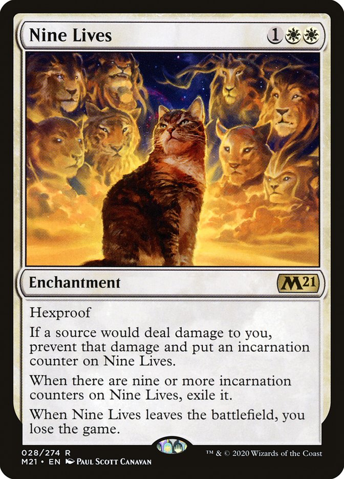 Nine Lives [Core Set 2021] | Devastation Store