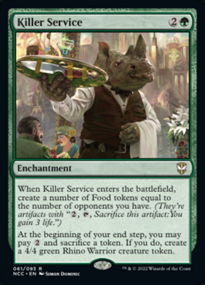 Killer Service [Streets of New Capenna Commander] | Devastation Store