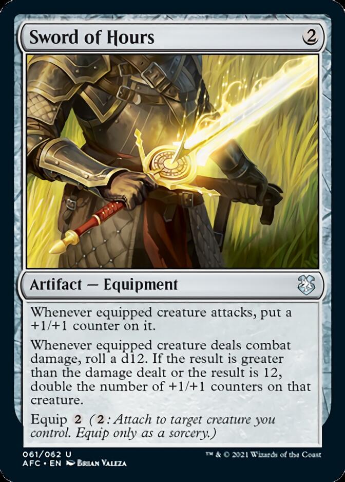 Sword of Hours [Dungeons & Dragons: Adventures in the Forgotten Realms Commander] | Devastation Store