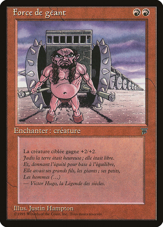 Giant Strength (French) - "Force de geant" [Renaissance] | Devastation Store