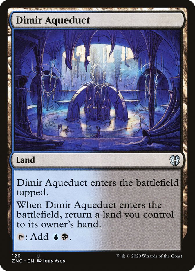 Dimir Aqueduct [Zendikar Rising Commander] | Devastation Store