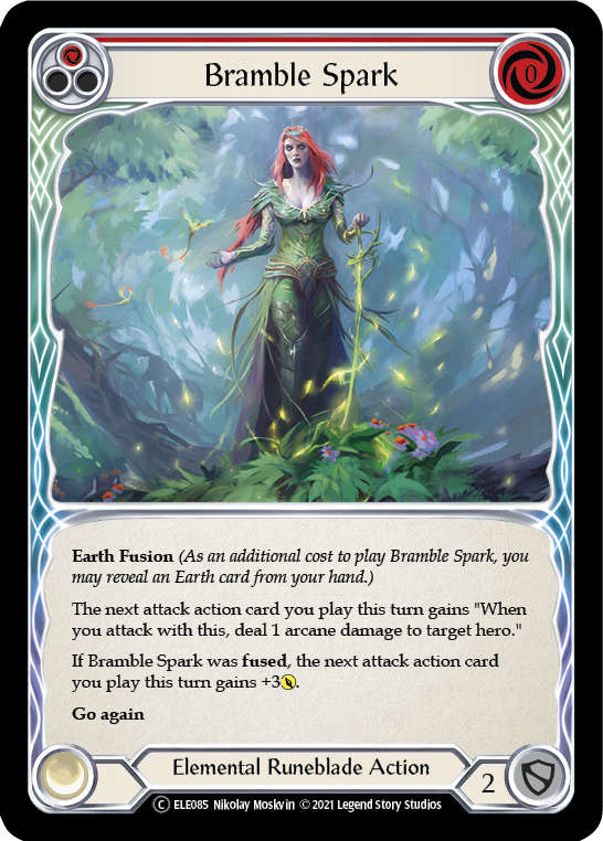 Bramble Spark (Red) [U-ELE085] Unlimited Rainbow Foil | Devastation Store