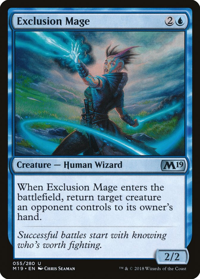 Exclusion Mage [Core Set 2019] | Devastation Store