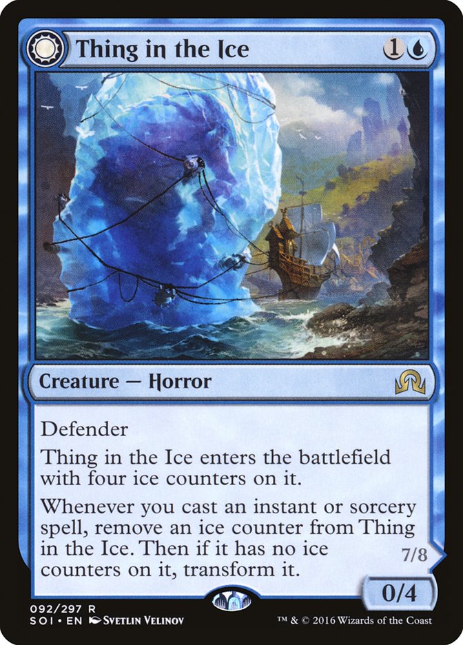 Thing in the Ice // Awoken Horror [Shadows over Innistrad] - Devastation Store | Devastation Store