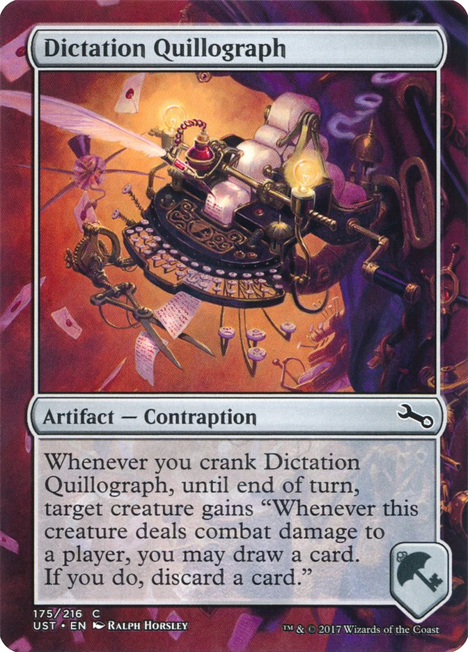 Dictation Quillograph [Unstable] - Devastation Store | Devastation Store