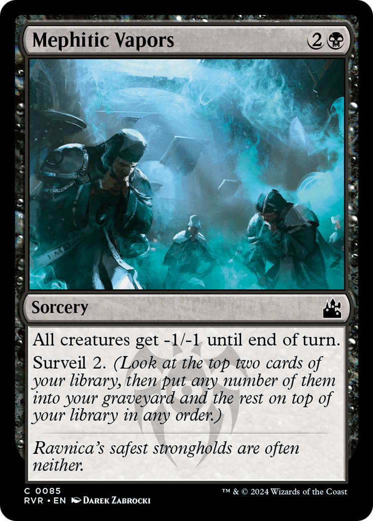 Mephitic Vapors [Ravnica Remastered] | Devastation Store