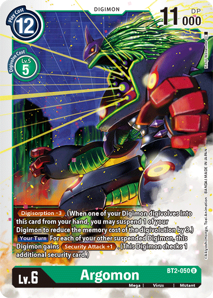 Argomon [BT2-050] [Release Special Booster Ver.1.5] | Devastation Store