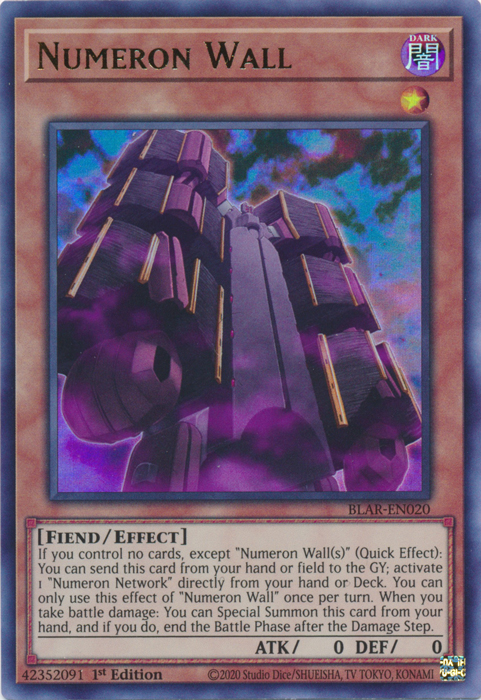 Numeron Wall [BLAR-EN020] Ultra Rare | Devastation Store