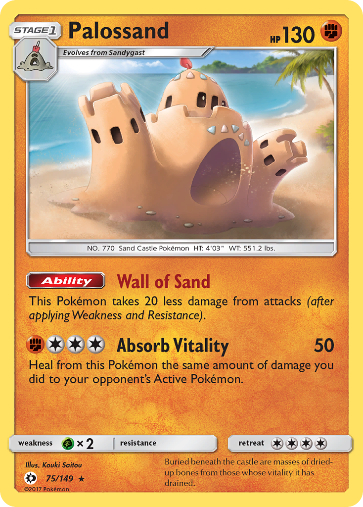 Palossand (75/149) [Sun & Moon: Base Set] | Devastation Store