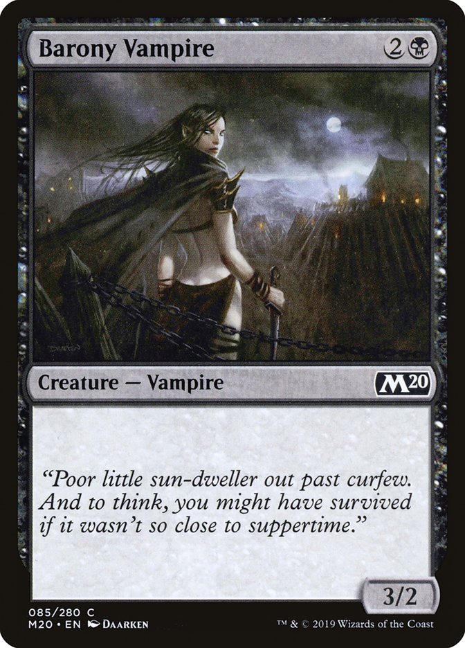 Barony Vampire [Core Set 2020] | Devastation Store