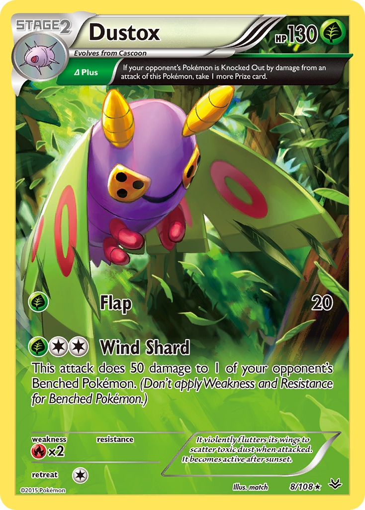 Dustox (8/108) [XY: Roaring Skies] | Devastation Store