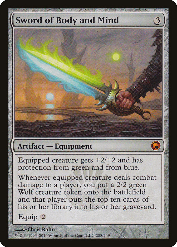 Sword of Body and Mind [Scars of Mirrodin] - Devastation Store | Devastation Store