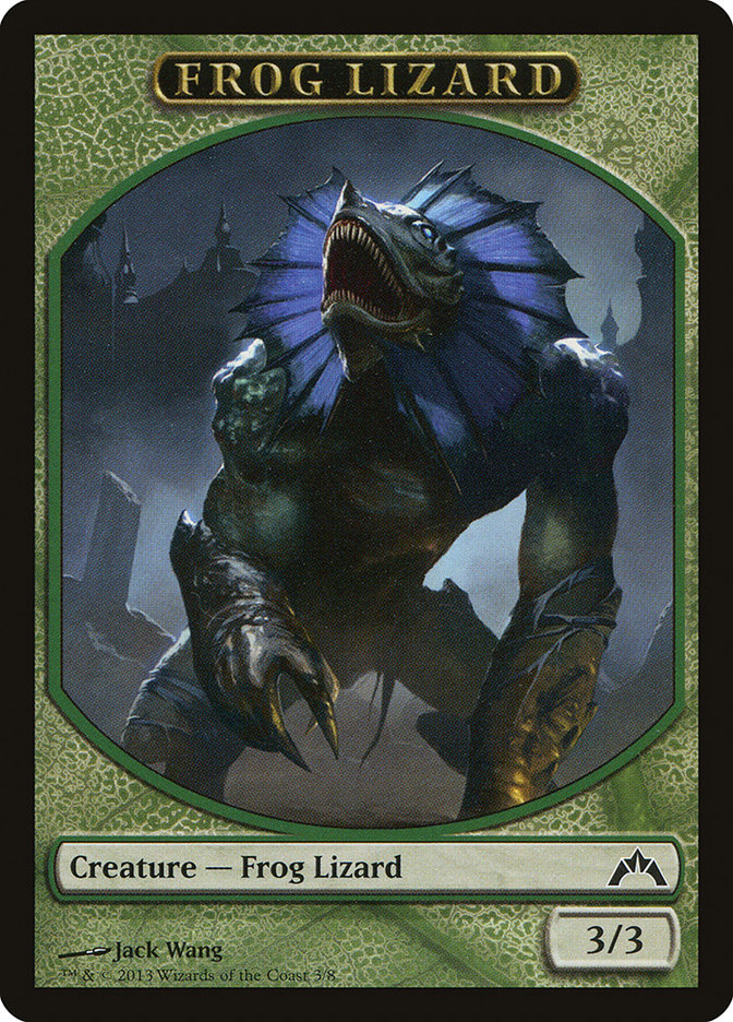 Frog Lizard [Gatecrash Tokens] | Devastation Store