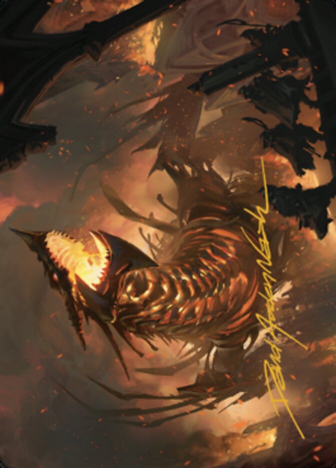 The Fall of Kroog Art Card (Gold-Stamped Signature) [The Brothers' War Art Series] | Devastation Store