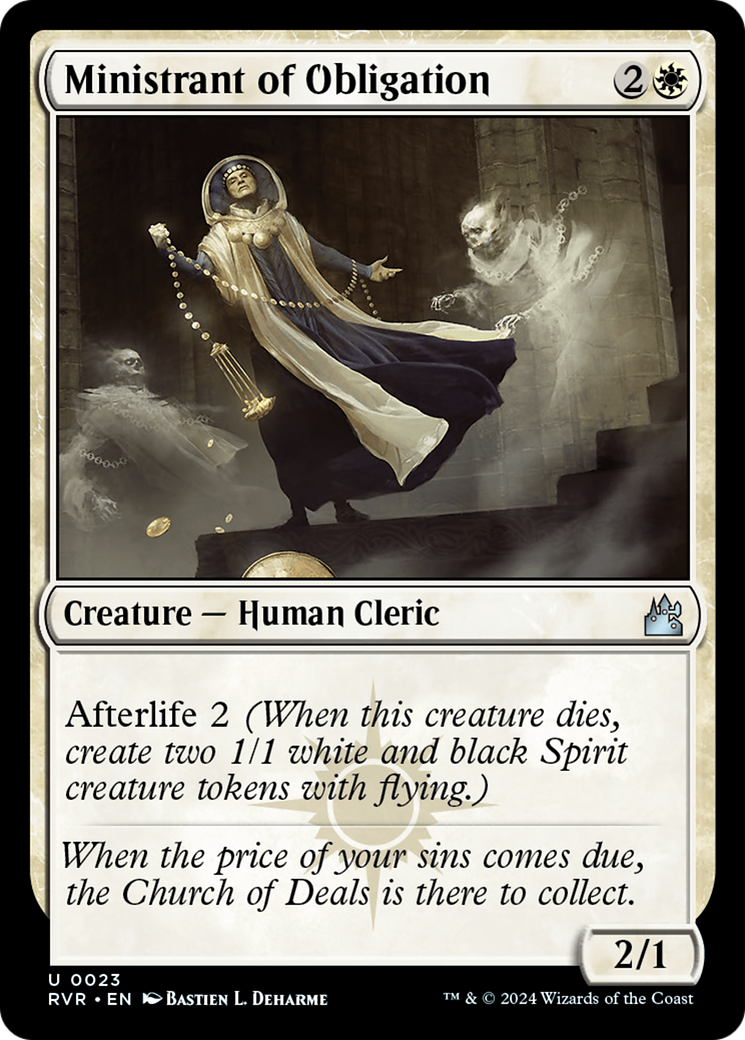 Ministrant of Obligation [Ravnica Remastered] | Devastation Store