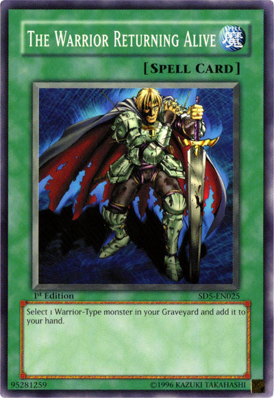 The Warrior Returning Alive [SD5-EN025] Common | Devastation Store