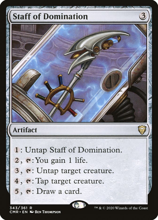 Staff of Domination [Commander Legends] | Devastation Store