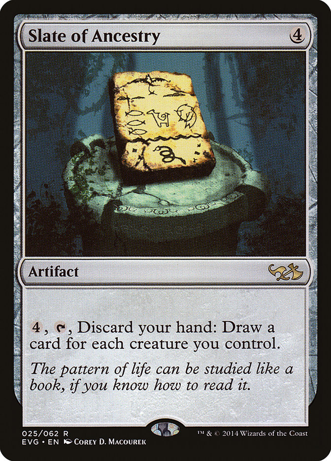 Slate of Ancestry (Elves vs. Goblins) [Duel Decks Anthology] - Devastation Store | Devastation Store