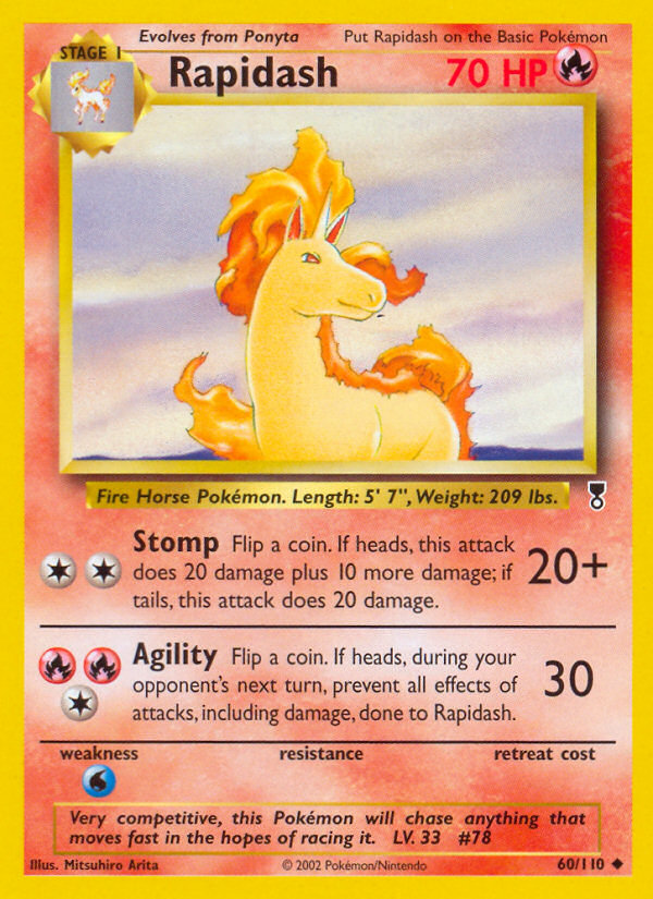 Rapidash (60/110) [Legendary Collection] | Devastation Store