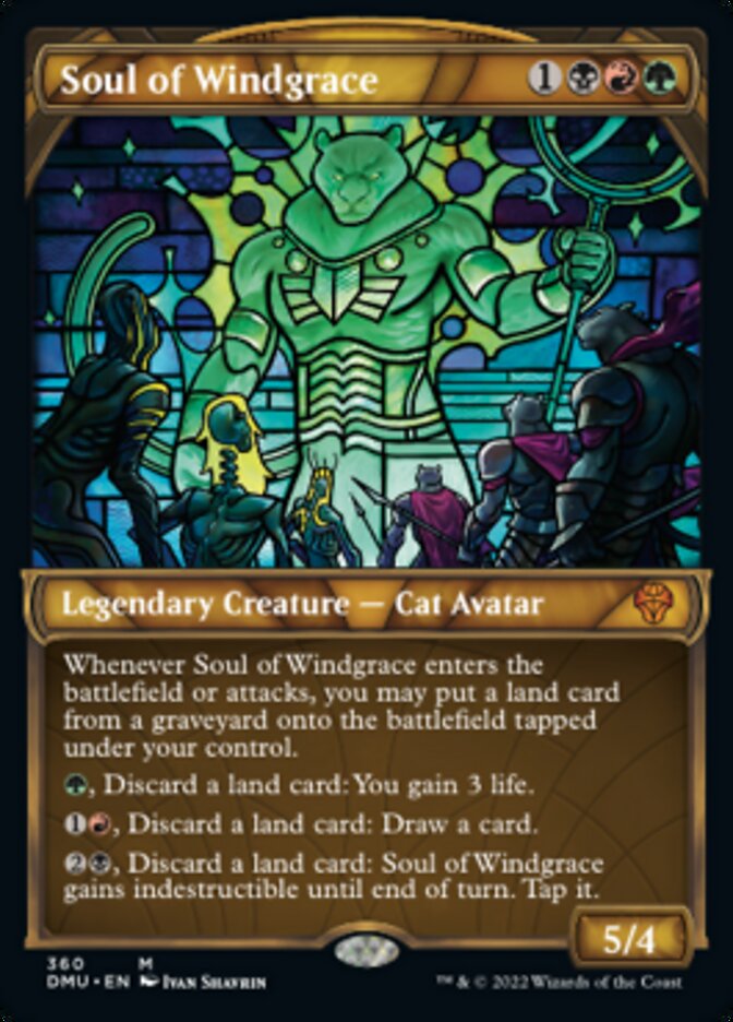 Soul of Windgrace (Showcase Textured) [Dominaria United] | Devastation Store