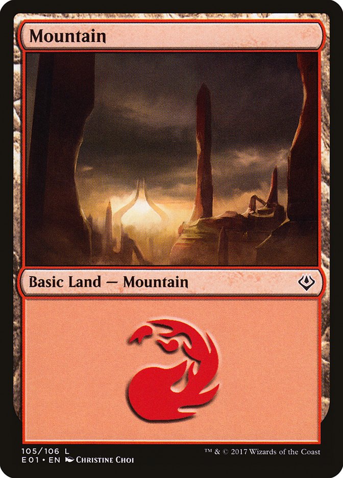 Mountain (105) [Archenemy: Nicol Bolas] | Devastation Store