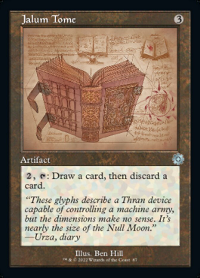 Jalum Tome (Retro Schematic) [The Brothers' War Retro Artifacts] | Devastation Store