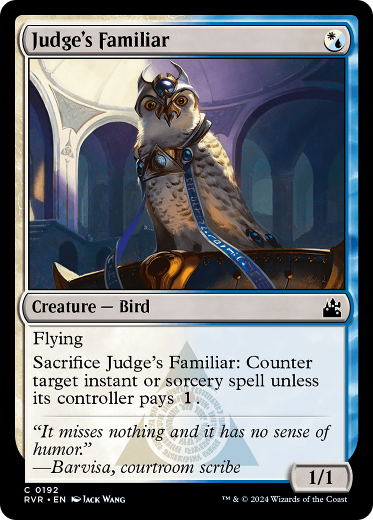 Judge's Familiar [Ravnica Remastered] | Devastation Store