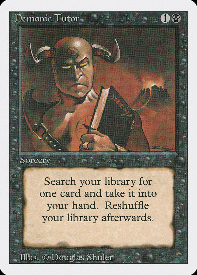 Demonic Tutor [Revised Edition] - Devastation Store | Devastation Store