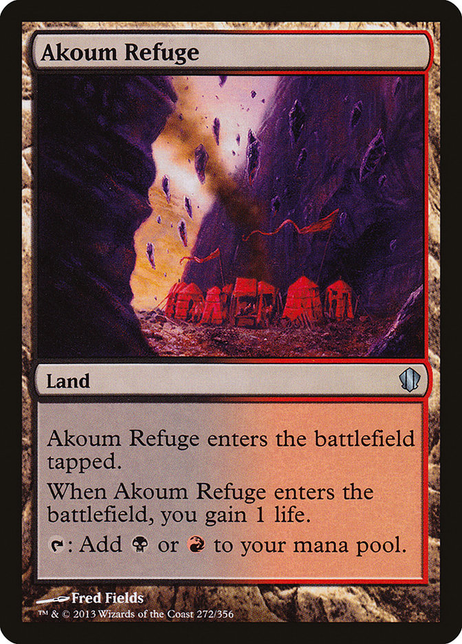 Akoum Refuge [Commander 2013] - Devastation Store | Devastation Store