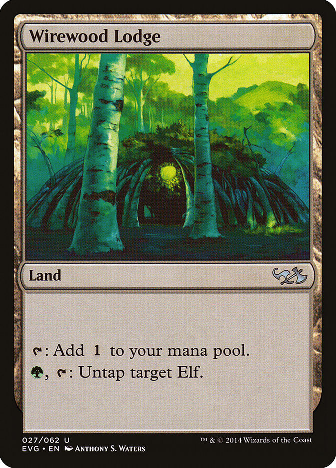 Wirewood Lodge (Elves vs. Goblins) [Duel Decks Anthology] - Devastation Store | Devastation Store