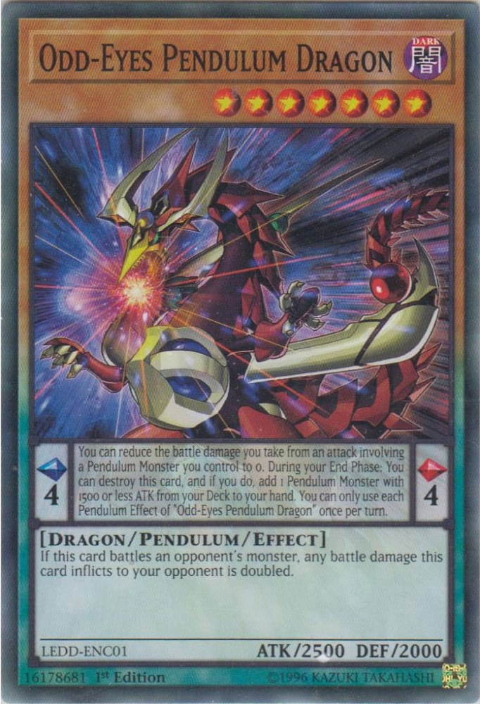 Odd-Eyes Pendulum Dragon [LEDD-ENC01] Common | Devastation Store