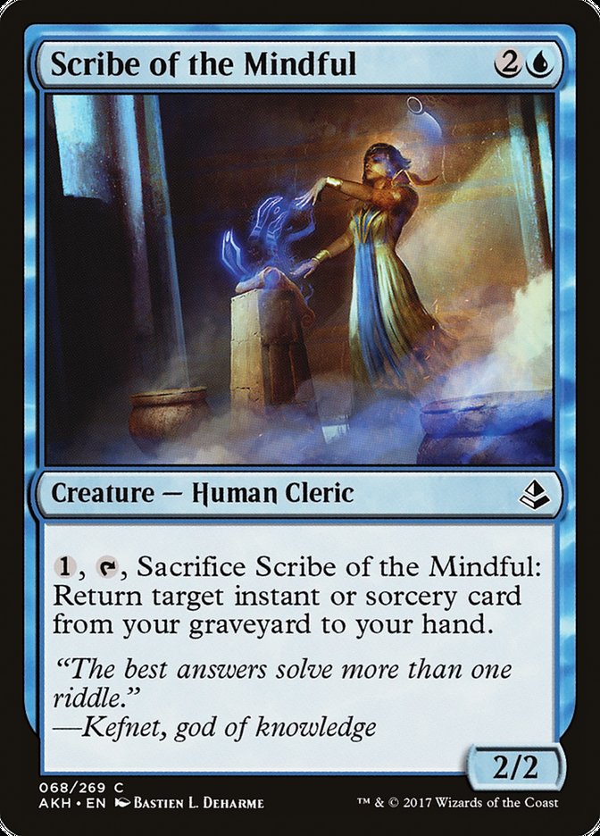 Scribe of the Mindful [Amonkhet] - Devastation Store | Devastation Store