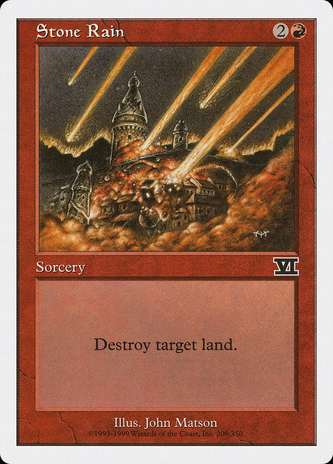 Stone Rain [Classic Sixth Edition] - Devastation Store | Devastation Store