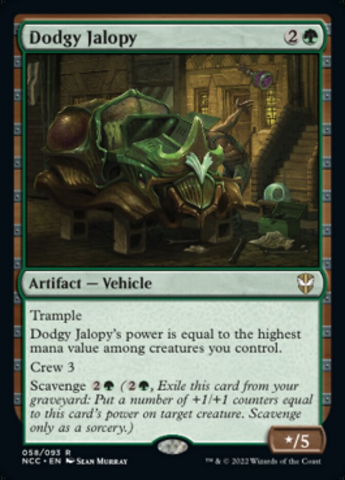 Dodgy Jalopy [Streets of New Capenna Commander] | Devastation Store