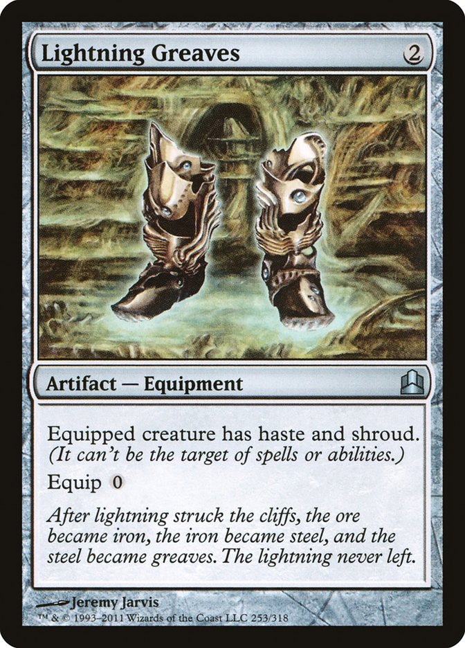 Lightning Greaves [Commander 2011] - Devastation Store | Devastation Store