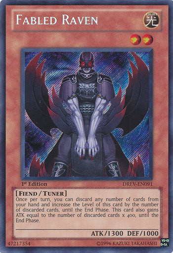 Fabled Raven [DREV-EN091] Secret Rare | Devastation Store