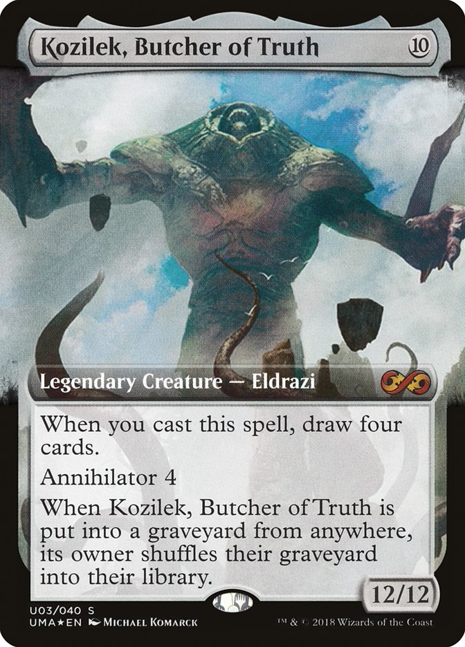 Kozilek, Butcher of Truth (Topper) [Ultimate Box Topper] | Devastation Store