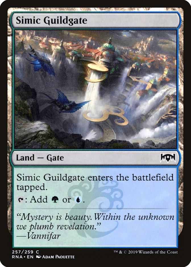 Simic Guildgate (257/259) [Ravnica Allegiance] | Devastation Store