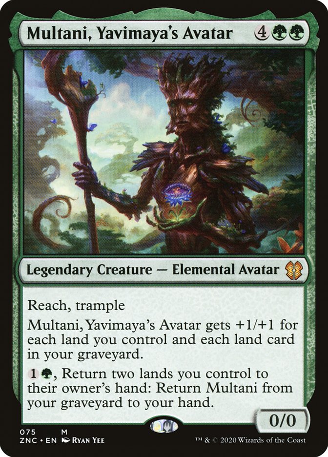 Multani, Yavimaya's Avatar [Zendikar Rising Commander] | Devastation Store