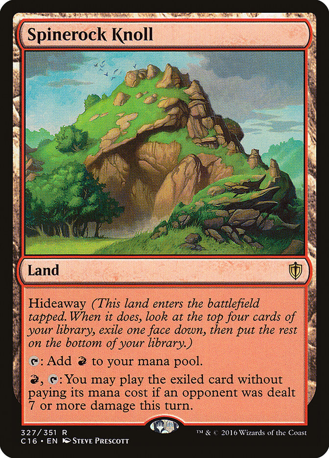 Spinerock Knoll [Commander 2016] - Devastation Store | Devastation Store