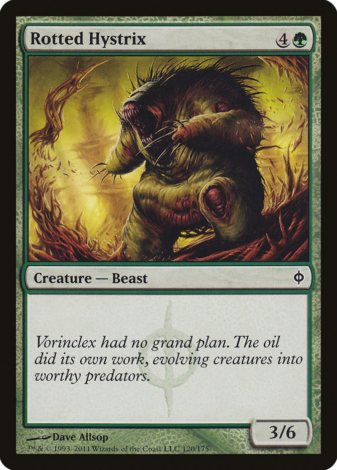 Rotted Hystrix [New Phyrexia] - Devastation Store | Devastation Store