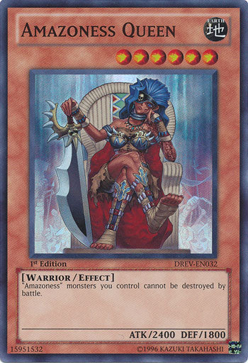 Amazoness Queen [DREV-EN032] Super Rare | Devastation Store