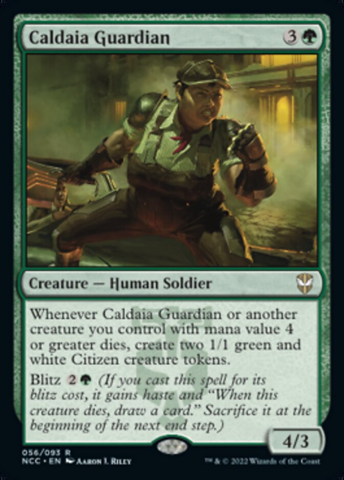 Caldaia Guardian [Streets of New Capenna Commander] | Devastation Store